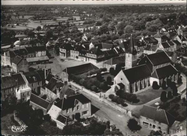 Cerisy-la-Salle Fliegeraufnahme