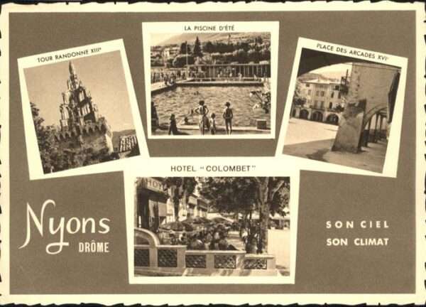 Nyons Hotel Colombet Tour Randonne Piscine Pl