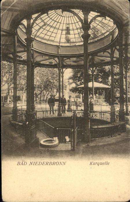 Bad Niederbronn Kurquelle