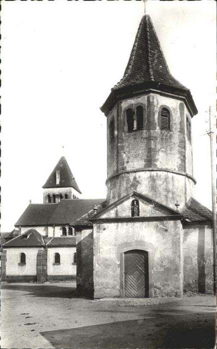 Avolsheim Chapelle Baptismale Eglise Bas-Rhin