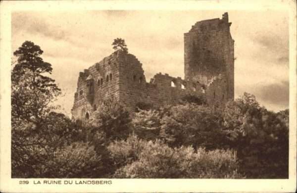 Barr Bas-Rhin Ruine Landsberg