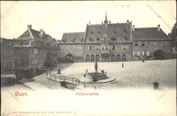 Barr Bas-Rhin Rathausplatz