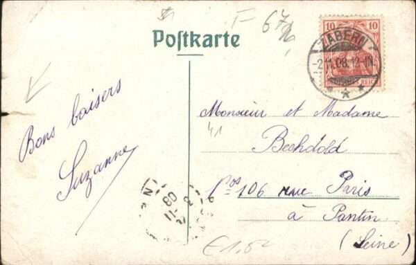 Zabern Saverne Zabern Kanal – Bild 2