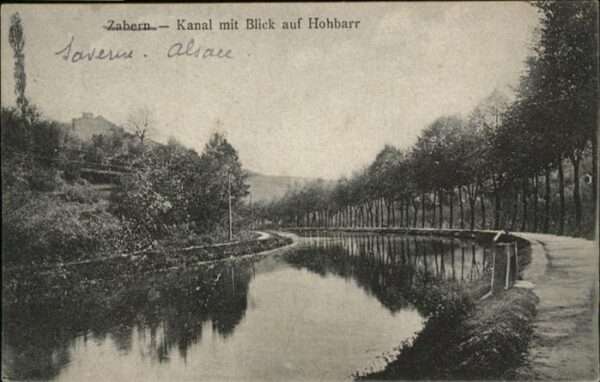 Zabern Saverne Zabern Kanal Hohbarr
