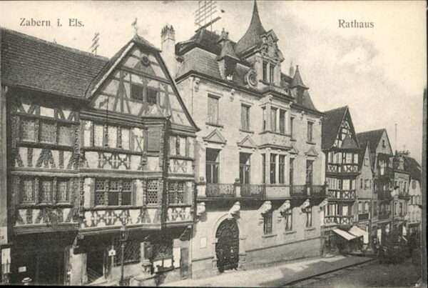 Zabern Saverne Zabern Elsass Rathaus