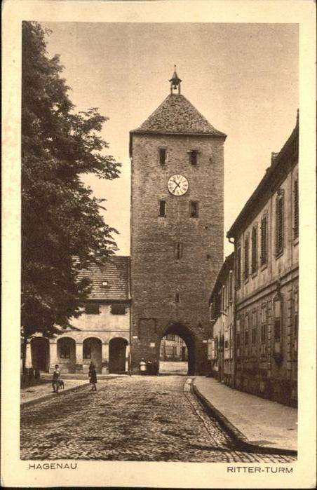 Hagenau Elsass Ritter-Turm