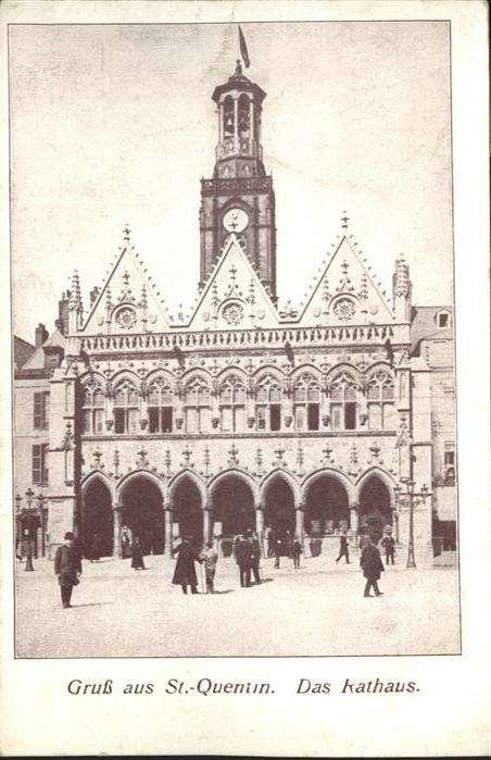 St Quentin Aisne St_Quentin Rathaus