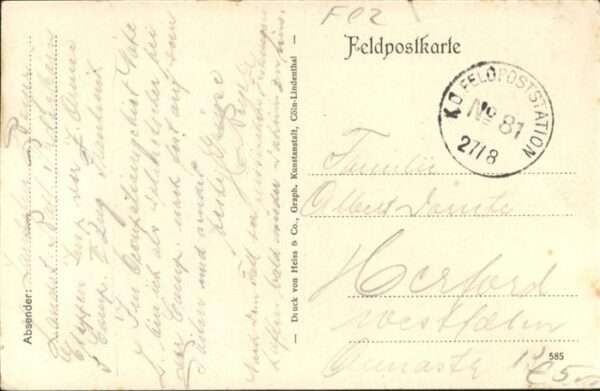 Laon Aisne Laon Lazarett Friedhof Cimetiere Guerre – Bild 2