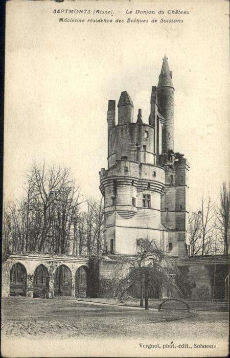 Septmonts Aisne Donjon Chateau