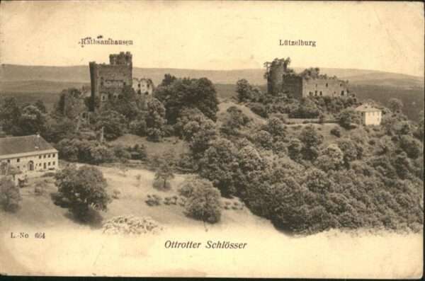 Ottrott Schloss Rathsamhausen Lützelburg