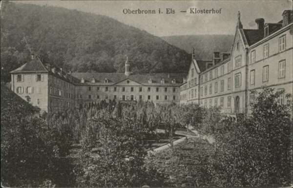 Oberbronn Bas Rhin Elsass Oberbronn Elsass Klosterhof