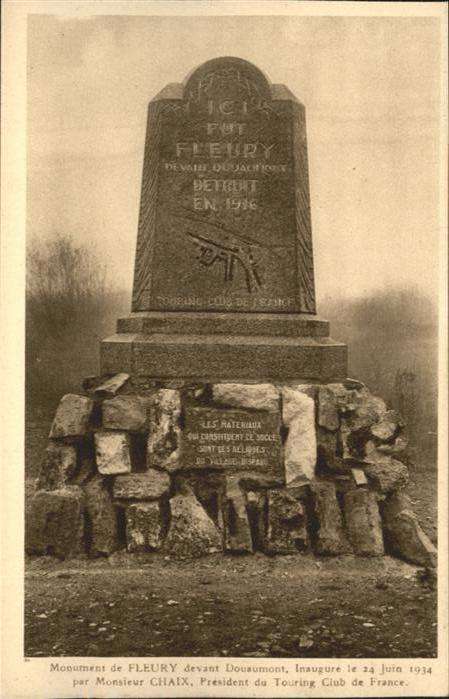 Douaumont Monument Fleury