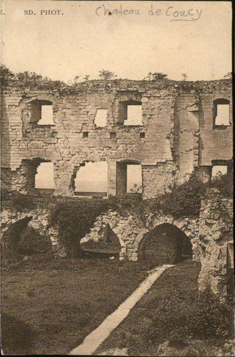 Coucy-le-Chateau-Auffrique Zerstörung
