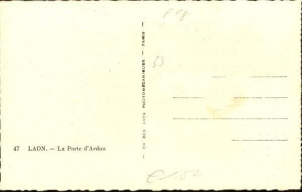 Laon Aisne Laon Porte Ardon – Bild 2