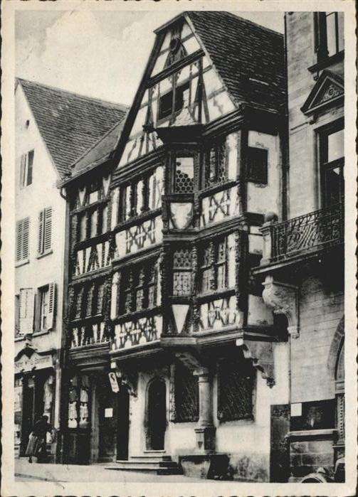 Zabern Saverne Zabern Fachwerkhaus