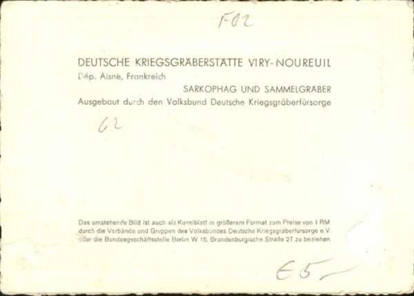 Viry-Noureuil Grabstätte – Bild 2