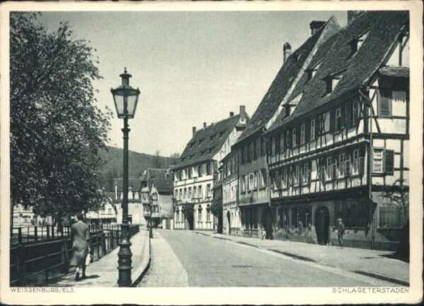 Weissenburg Elsass Schlageterstaden