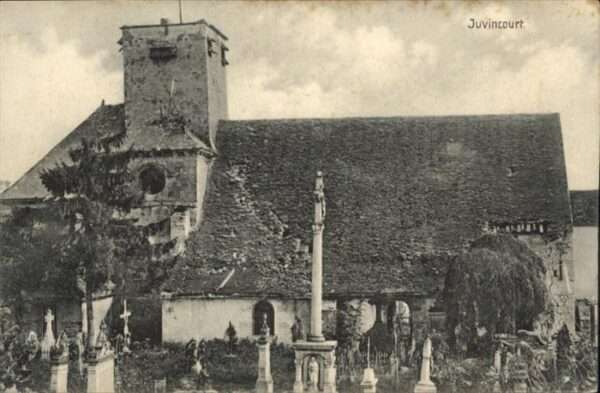 Juvincourt-et-Damary Kirche Zerstörung
