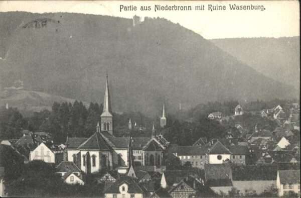 Niederbronn-les-Bains Ruine Wasenburg