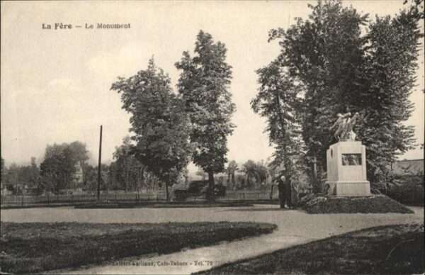 La Fere Aisne La_Fere Monuement