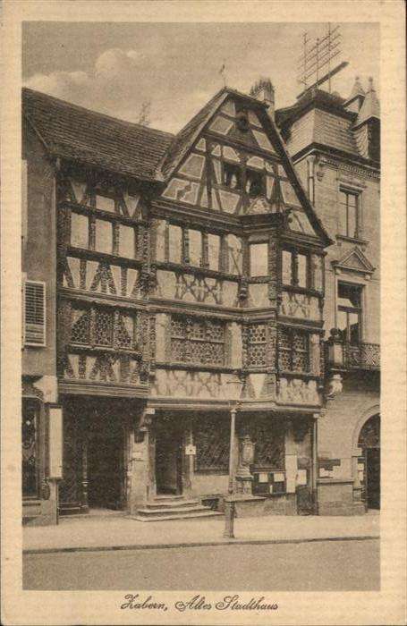 Zabern Saverne Zabern Stadthaus