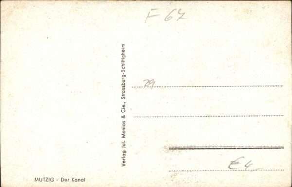 Mutzig Kanal – Bild 2
