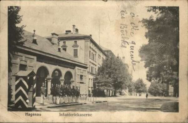Hagenau Elsass Infanteriekaserne