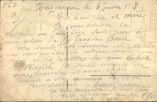 Hagenau Elsass Infanteriekaserne – Bild 2