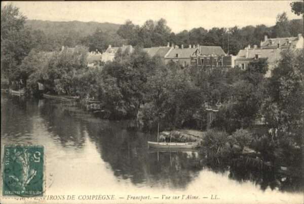 Le Francport Vue sur l'Aisne