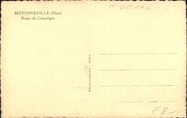 Moyenneville Oise Route Compiegne – Bild 2