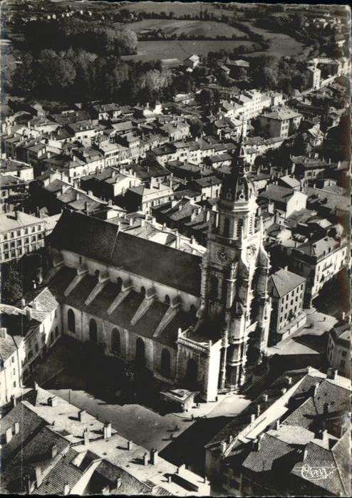 Bourg-en-Bresse Ain Eglise Notre-Dame Fliegeraufnahme