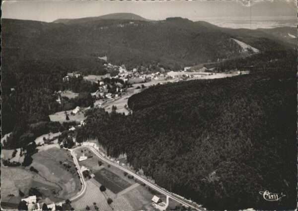 Le Hohwald Bas-Rhin Fliegeraufnahme
