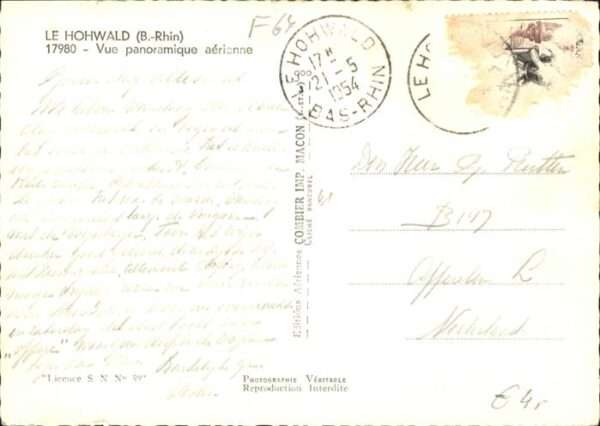 Le Hohwald Bas-Rhin Fliegeraufnahme – Bild 2