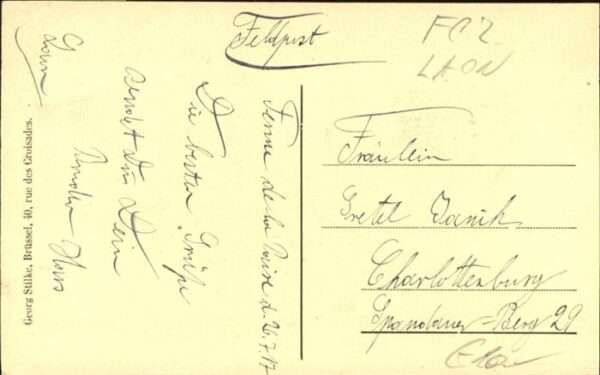 Laon Aisne Laon [handschriftlich] Trierer Weinstub – Bild 2