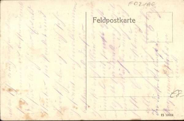 Guignicourt Aisne Bechergasse Zerstörung – Bild 2