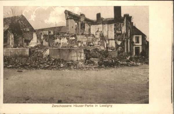 Lassigny Zerstörung