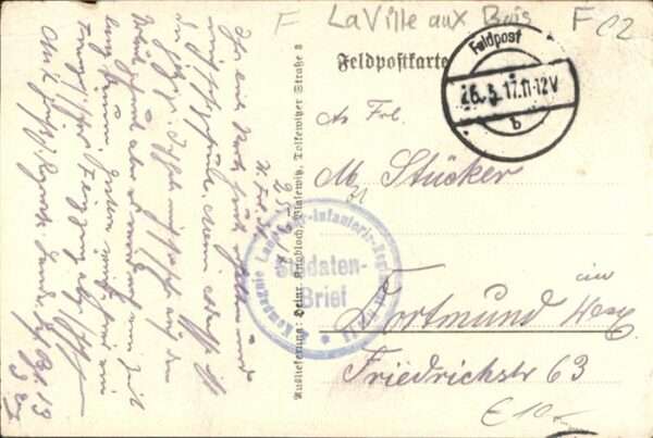 La Ville-aux-Bois Zerstörung – Bild 2