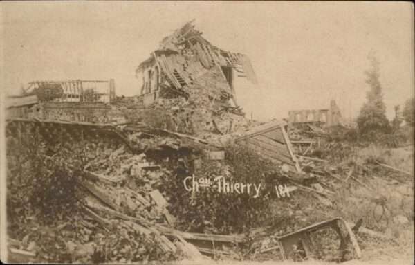 Chateau-Thierry Zerstörung