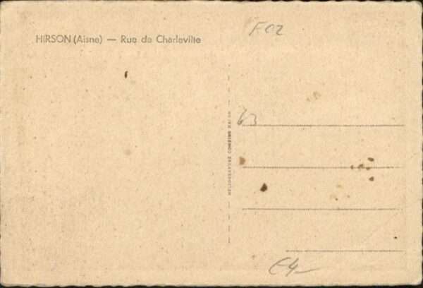 Hirson Aisne Rue Charleville – Bild 2