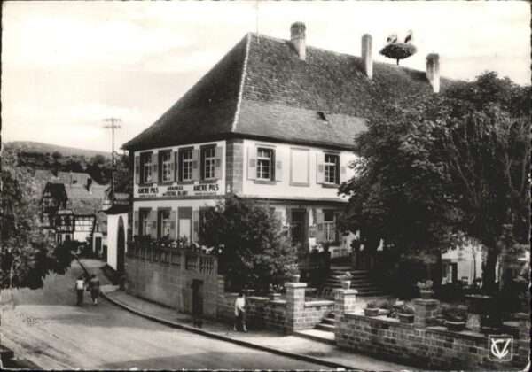 Lembach Bas Rhin Elsass Hotel Restaurant Auberge du Cheval Blan