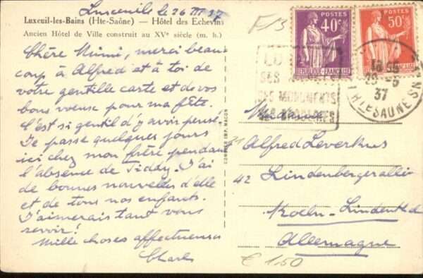 Luxeuil-les-Bains Hotel des Echevins – Bild 2
