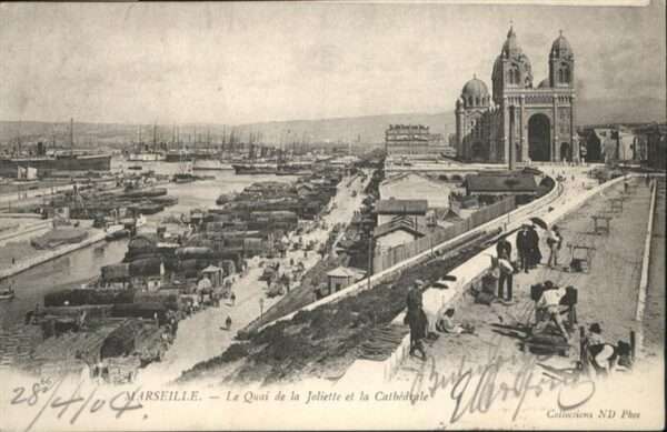 Marseille Bouches-du-Rhone Marseille Quai Joliette Cathedrale