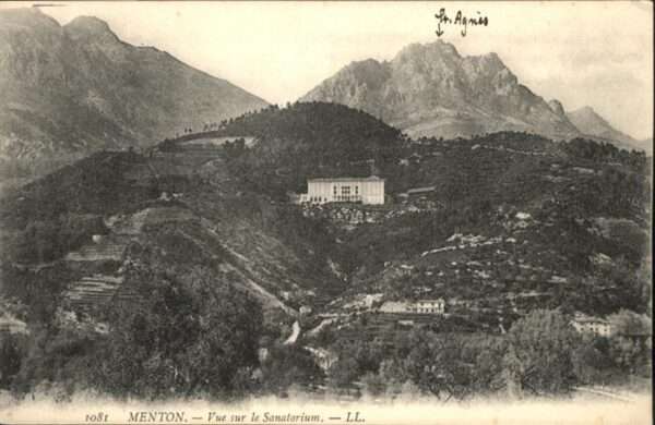 Menton Alpes Maritimes Menton Sanatorium
