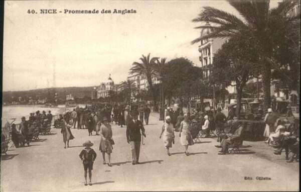 Nice Alpes Maritimes Nice Promenade Anglais