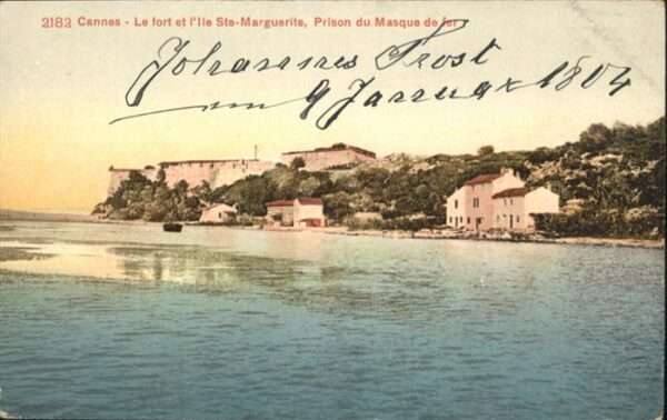 Cannes Alpes-Maritimes Cannes Fort Ile Ste. Marguerite Prison