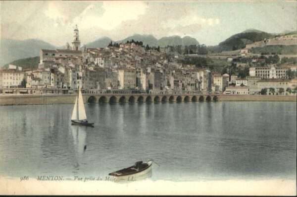Menton Alpes Maritimes Menton Mole