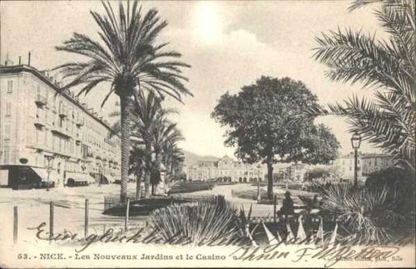 Nice Alpes Maritimes Nice Jardin Casino