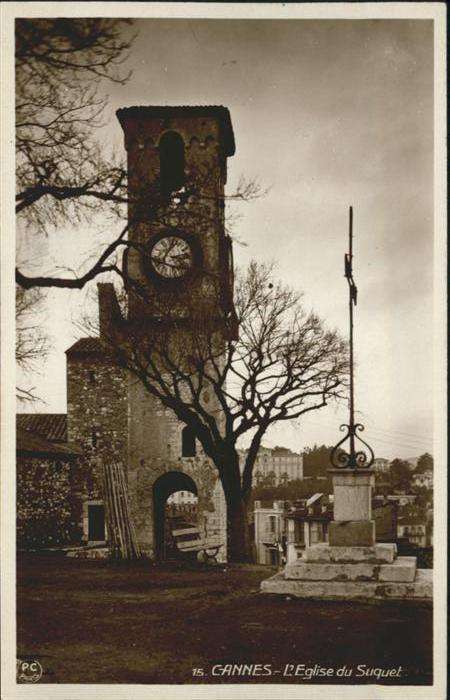 Cannes Alpes-Maritimes Cannes Eglise Suquet