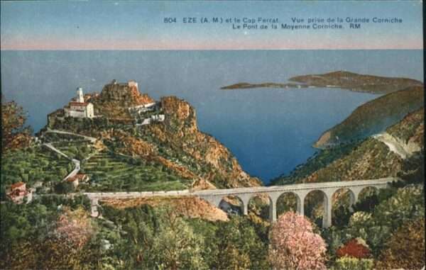 Eze 06 Eze Cap-Ferrat Grande Corniche Pont Moy