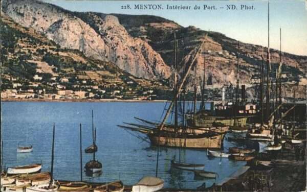 Menton Alpes Maritimes Menton Port